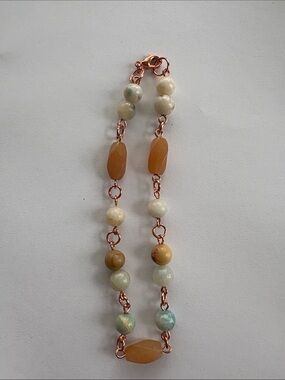 “Orange Adventure” Anklet by JILpeaces